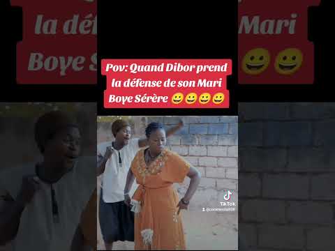 Quand Dibor Prend la Défense de son Mari Boye Sérère devant le Lutteur du Quartier #comedie #love