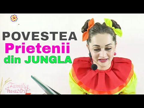 Povești cu Clounella - #99 Prietenii din jungla | basme in limba romana, basme povesti,