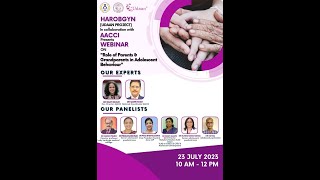 AACCI WEEK CELEBRATION 2023   ROLE OF PARENTS AND GRANDPERENTS IN ADOLESCENT BEHAVIOUR + VALEDICTORY