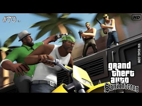 GTA San Andreas 2021 4K Gameplay Part 70 -Snail Train- THE MAGICAL VIEW EXPERIENCE- NRK Live gaming