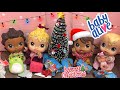 NEW Baby Alive Crib Life Dolls Morning Routine ️ Christmas Morning