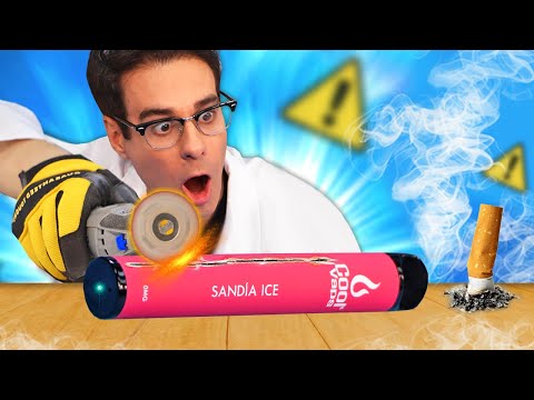 ¿VAPEAS? Abro un VAPEADOR o CIGARRO ELECTRÓNICO ✂️ ¿Qué Hay Dentro, Cómo Funciona, Es Malo?