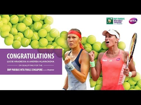Lucie Hradecka & Andrea Hlavackova Qualify For 2016 WTA Finals