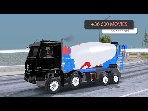 Thumbnail for Mercedes-Benz Arocs 3240 B E6 8x4 speed test, gta mod _REVIEW by Mercedes-Benz Arocs