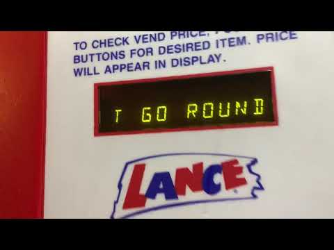 Lance Vending Machine at the Super 8 in Abingdon, VA