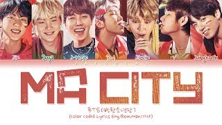 Download lagu BTS - MA CITY (Color Coded Lyrics Eng/Rom/Han/가사) mp3