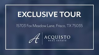 15703 Fox Meadow Lane Frisco Texas 75035