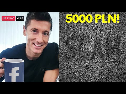 LEWANDOWSKI, PIASECZNY I INNI ODDAJĄ PIENIĄDZE PIERWSZYM 300 OSOBOM. Transmisja Na Żywo - SCAM