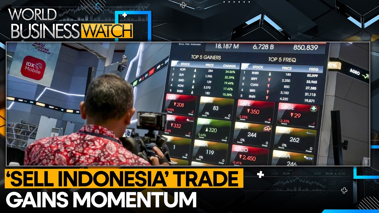 Indonesia Battles Currency & Market Turmoil | WION World Business Watch