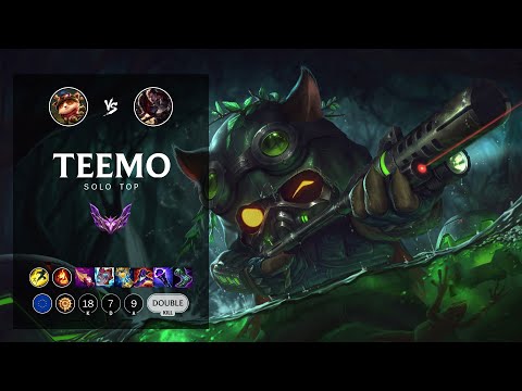 Teemo Top vs Darius - EUW Master Patch 12.12