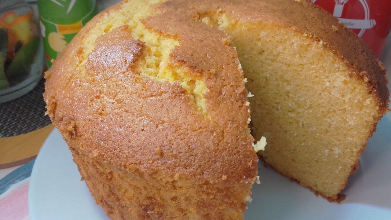 BOLO De FUBÁ pra comer Tomando um Cafezinho
