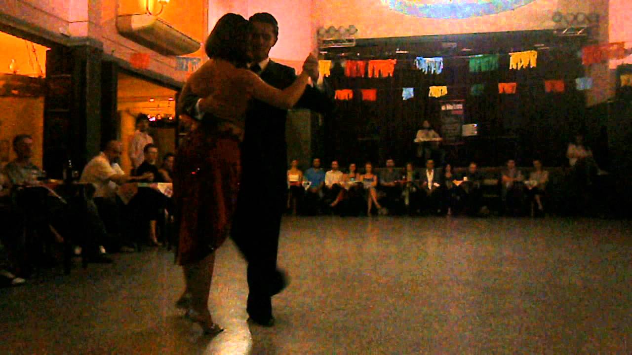 Alexa Yepes y Edwin Espinoza en El Motivo Tango, 6/5/13