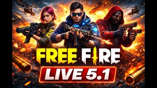 Free Fire live 5.1  || ghost killer f
