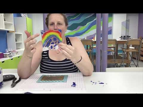 How to Use Confetti on Your Fused Glass Project