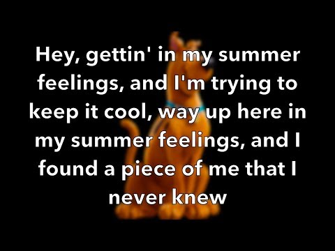 Lennon Stella + Charlie Puth Summer Feelings (From SCOOB!) (Lyric Video With Character Pics)