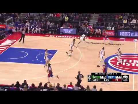 Thon Maker All Game Actions 04/22/2019 Milwaukee Bucks vs Detroit Pistons Highlights