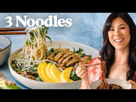 3 ASIAN NOODLE Recipes for Lazy Summer Nights!