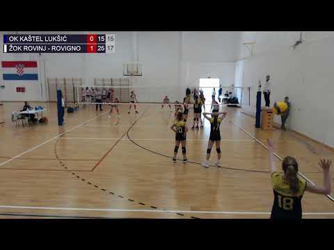 1.5.2022., PH ML. KADETKINJE, ZA 15. MJESTO, OK KAŠTEL LUKŠIĆ - ŽOK ROVINJ - ROVIGNO