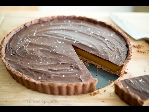 Salted Caramel Chocolate Ganache Tart Recipe