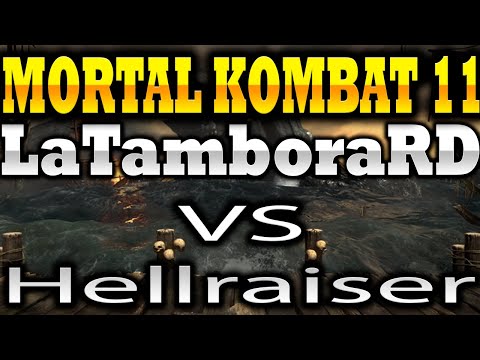 Mortal kombat 11 LaTamboraRD vs Hellraiser,roto de chile