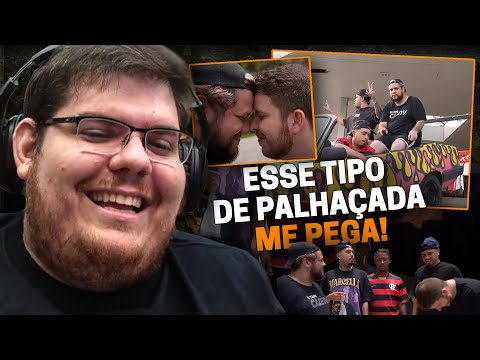CASIMIRO REAGE: COMPLEXO DOS CRIAS X CAZÉ TV - MACIEL E PIG | Cortes do Casimito