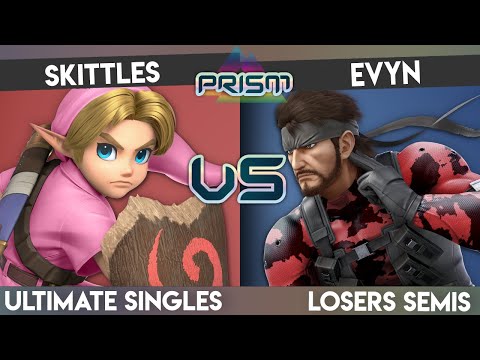 PRISM 187 - Skittles (Young Link) vs. Evyn (Snake) - Losers Semis - Smash Ultimate Singles