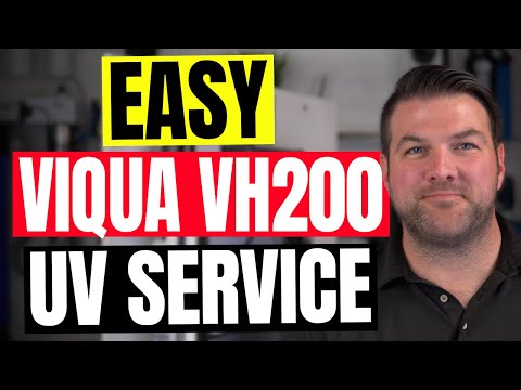 Viqua VH200 UV System UV LAMP and SLEEVE SERVICE Simplified