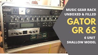 Video thumbnail for Gator 6u rack case unboxing by Art Dobrucki