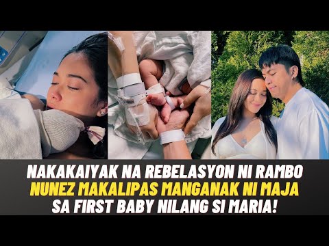 NAKAKAIYAK REBELASYON ni Rambo Nunez matapos MANGANAK ni Maja Salvador sa FIRST BABY nilang si Maria