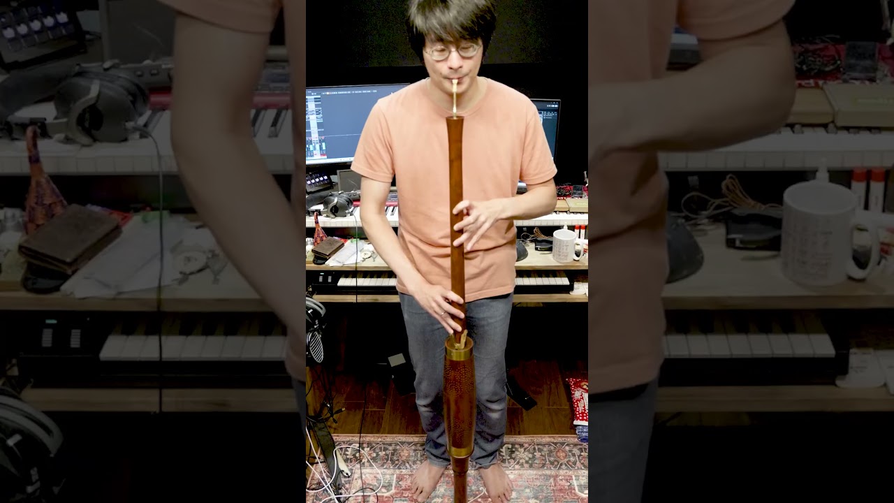 【ルネサンス時代の巨大オーボエで】 おうちに帰りたい 【テナーショーム】 #管楽器 #古楽器 #吹奏楽 #earlymusic