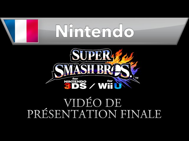 Vídeo relacionado con Nintendo Super Smash Bros., Wii U Standard Anglais