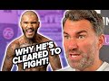 Eddie Hearn DETAILS TRUTH why Conor Benn is allowed to fight in the US/ UK & targets Eubank Jr