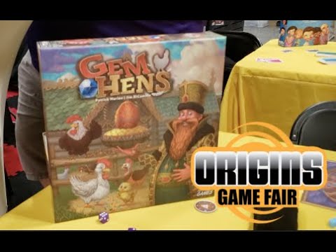 Origins 2019: Gem Hens (Social Sloth Games) Quick Look