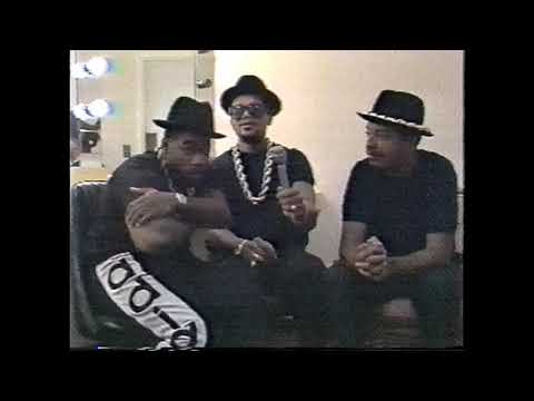 RUN D.M.C. - RARE program I.D. Eddie Marshall Show 1989 Cleveland local access cable