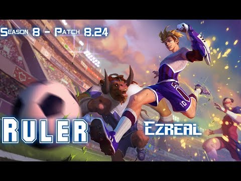 Ruler EZREAL vs SIVIR ADC - Patch 8.24 KR Ranked