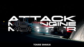 ATTACK OF THE MID-ENGINE MONSTER: EVO IV VS NSX (TOUGE SHAKAI CINEMATIC)