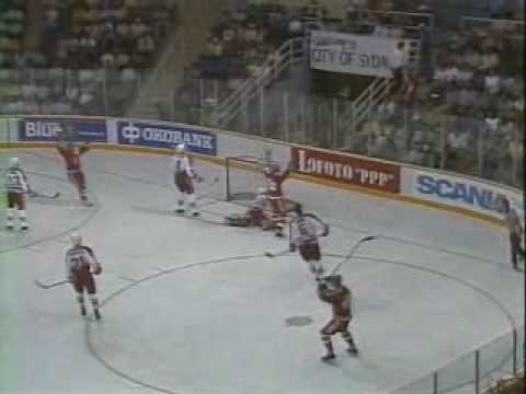 USA - Czechoslovakia, Canada Cup 1987 Group game