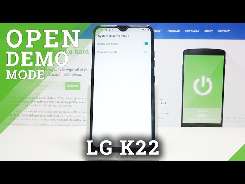 How to Run LG K22 in Demo Mode – Show Demo Mode