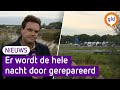 SINKHOLE op A28 zorgt voor veel gedoe