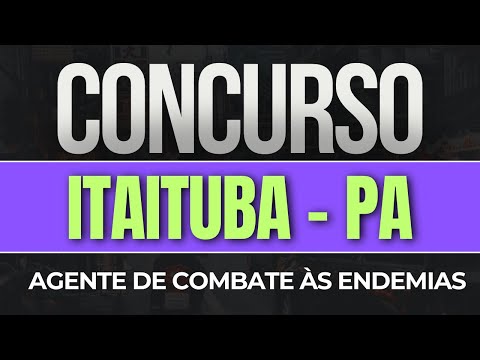 Apostila para Agente de Combate às Endemias (Concurso Itaituba - PA 2024)