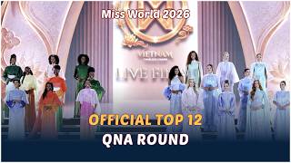 Download lagu Miss World 2026 TOP 12 Q&A Round 👑 mp3