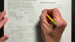 A Force vs Time Graph for Impulse and Momentum Example Problem