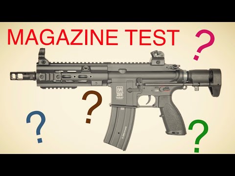 New Specna Arms M4 HK 416 Magazine compatibility test Airsoft Sa - H04 H07
