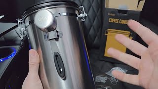 Best Way to Store Coffee? Veken 39oz Large Airtight Canister Review