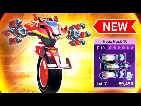 New Weapon - Helix Rack 10 with Killshot - Mech Arena
