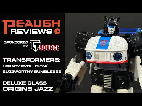 Video Review: Transformers Buzzworthy Bumblebee/Legacy Evolution ORIGINS JAZZ
