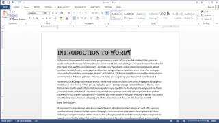 How to Clear Copy & Pasting Formatting : MS Word: Beyond the Basics