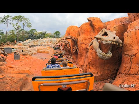 Magic Kingdom Big Thunder Mountain Ride - Walt Disney World 2021