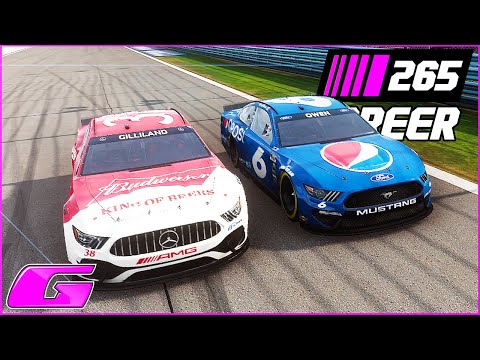 INTENSE FINAL LAP FIGHT FOR THE WIN! PHOTO FINISH! - NASCAR Heat 5 Career Mode Part 265