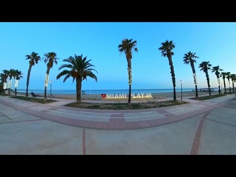 The magic of Miami Platja. Virtual tour of the Magic Bays on the Costa Dorada, Spain
